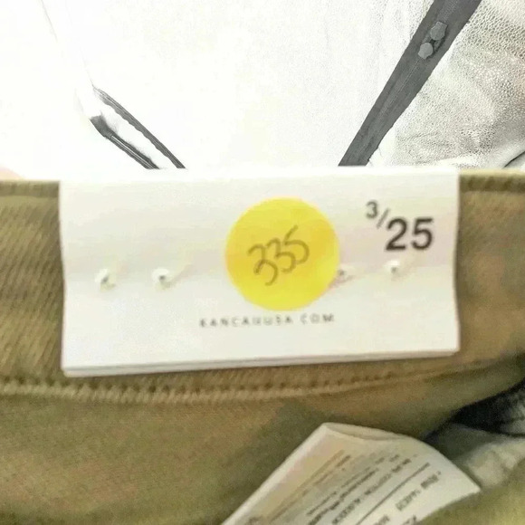 Kancan Women's Size 3/25 High Rise Super Skinny Olive Green Pants NWT - Picture 4 of 8